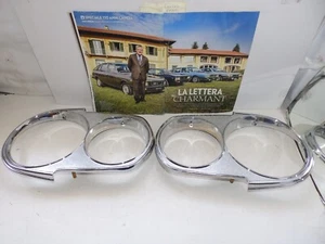 LANCIA FULVIA BERLINA DEL 72 - CORNICE FARI DX E SX ORIGINALI - Foto 1 di 3