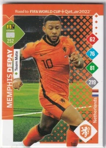 Figurina Panini Road to Qatar World Cup 2022 Team Mate n.252 Memphis Depay - Foto 1 di 1
