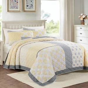 HOMBYS Oversized King Plaid Patchwork Bedspread, Lightweight Checkered Quilte... - Bild 1 von 7
