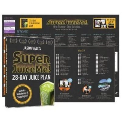 Jason Vales Super Juice Me! 28 Day Plan DVD Incredible Value and Free Shipping! - Image 1 of 2