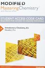 Modified Mastering Chemistry with EText Access Code Card Introductory 6th Tro