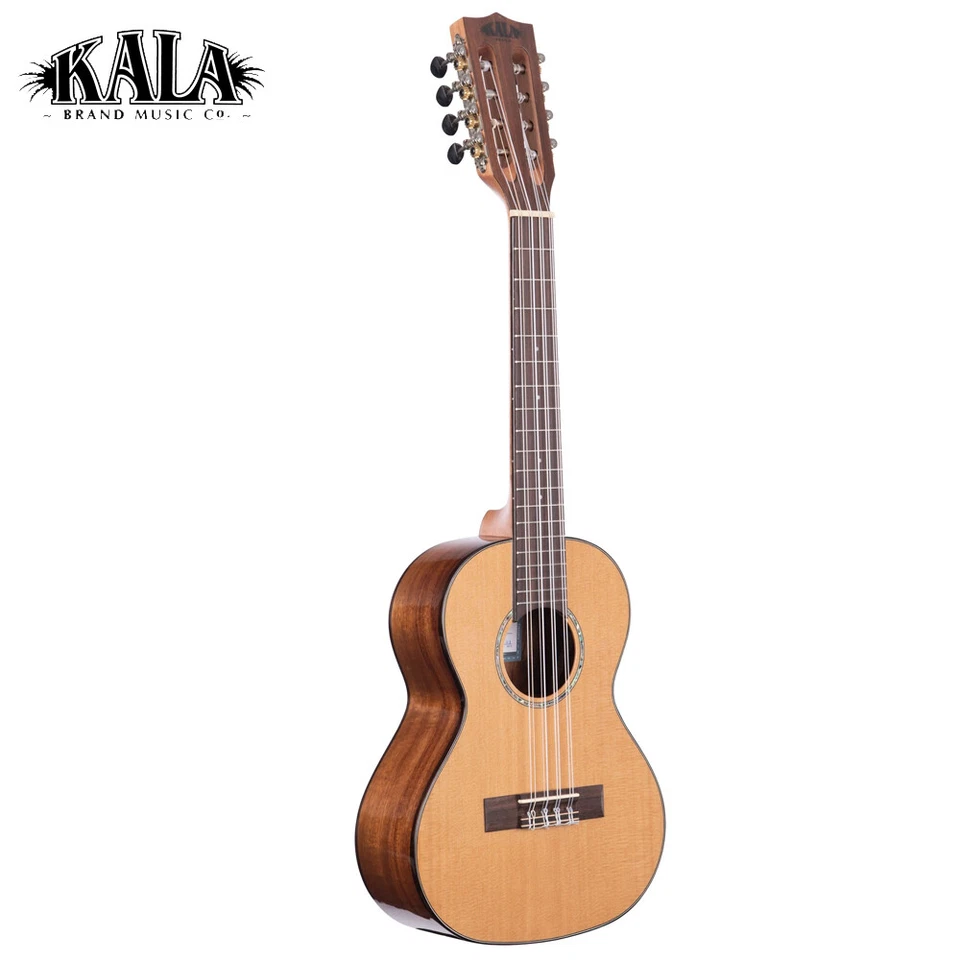 Kala KA-SCAC-T8 Gloss Solid Cedar Top Acacia Body 8-String Tenor Ukulele - Image 1 of 4