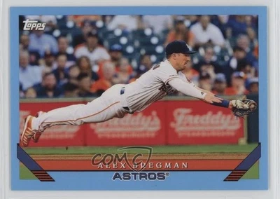 2019 Topps Archives 1993 Design Blue /25 Alex Bregman #276 - Image 1 of 2