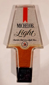 MICHELOB LIGHT ACRÍLICO ICÓNICO BARRA BARRIL CERVEZA GRIFO MANGO 6,5 ALTO". ¡CUEVA DE HOMBRE!! - Imagen 1 de 6