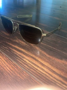 Vintage B&L Ray-Ban Outdoorsman – Gold Aviator – Brow Bar – USA – 1960s RARE - Picture 1 of 12