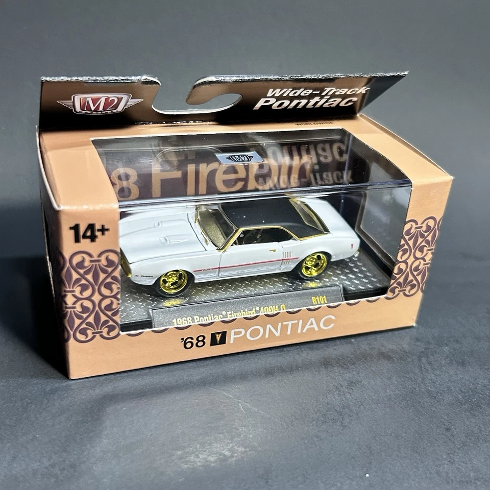 M2 MACHINES CHASE 1968 PONTIAC FIREBIRD 400HO AUTO THENTICS R101 1/750 - Image 1 of 3