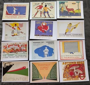Bulk Lot 414 - 20 , Modern Poster Advert 6" x 4" postcards - Picture 1 of 2