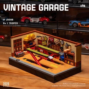 Adorno coche bloque construcción serie velocidad general garaje retro - Imagen 1 de 10