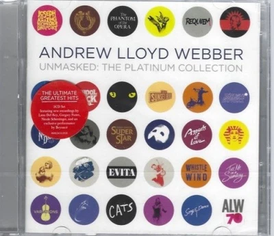 Musical Andrew Lloyd Webber - Unmasked - The Platinum Collection - 2 CD - Neu /  - Bild 1 von 2