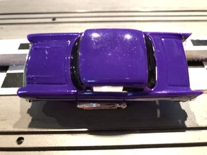 HO slot car, Tyco Purple 57 Chevy, body only. New condition Fits 440, HP - Picture 1 of 6