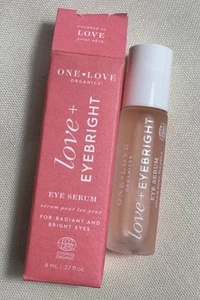 One Love Organics Love Eyebright Eye Serum 8 ml .27 oz Full Size NIB EXP 11/25 - Picture 1 of 3
