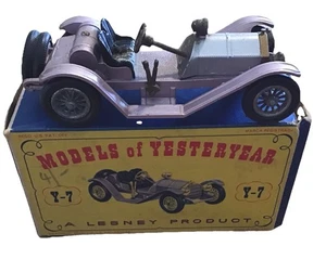 Vintage LESNEY Y-7 Original Models Of Yesteryear 1913 MERCER RACEABOUT TYPE 35J - Picture 1 of 5