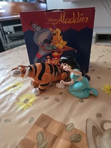 Schmid Disney Aladdin Rajah Ca.5cm und Jasmin Ca.8cm Hoch Brandneu In OVP  - Bild 1 von 5