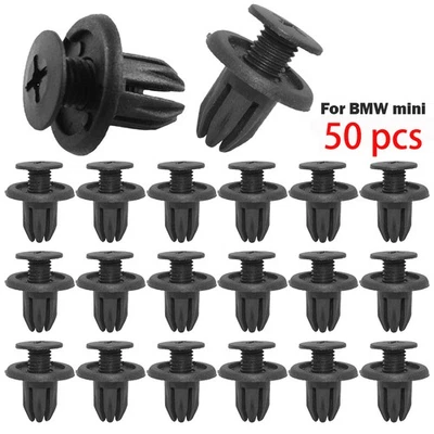 50x Inner Wheel Arch Liner Fasteners Clips For Bmw Mini Cooper S One R50 R52 R53 - Image 1 of 4