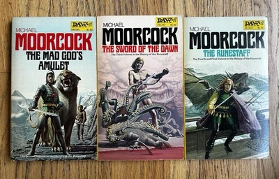 The History of the Runestaff (Books 2-4) by Michael Moorcock (DAW Paperbacks) - Image 1 of 4