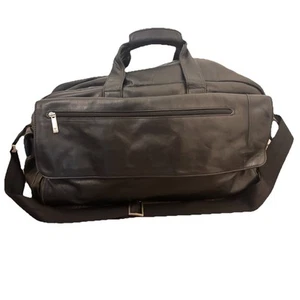 TUMI Umhängetasche schwarz Leder 6951D - RAR - Bild 1 von 18