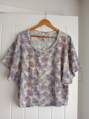 Marks And Spencer Indigo Collection  Top Size 16 - Image 1 of 4