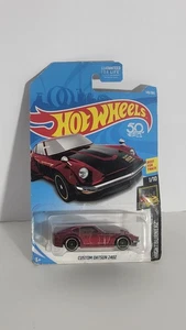 Hot Wheels #140 Nightburnerz 2018 1/10 personalizado Datsun 240Z granate con negro DD8 Sp - Imagen 1 de 2
