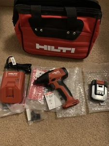 Hilti Cordless 1/4" Hex SFD 2-A Screwdriver W/ Battery, Charger & Bag NEW - Picture 1 of 4