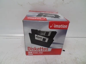 Imation 3.5" Floppy Disks Diskettes 25 Pack IBM Formatted 1.44MB 2HD New Sealed - Afbeelding 1 van 6