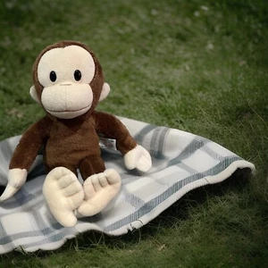 CURIOUS GEORGE 11” Monkey Plush Stuffed Animal Toy APPLAUSE - Picture 1 of 3