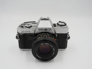 Gebrauchte Minolta X370 mit 50mm f1.7 Filmkamera #6573 - Bild 1 von 3