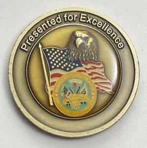 US Army Command Sergeant Major "Fritz" Bultemeyer Challenge Coin - Bild 1 von 2