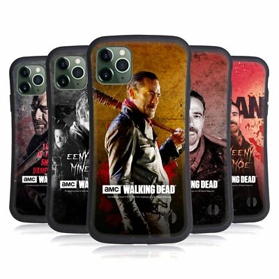 OFFICIAL AMC THE WALKING DEAD NEGAN HYBRID CASE FOR APPLE iPHONES PHONES - Image 1 of 4