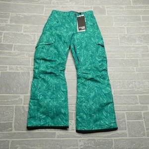 Boulder Gear Snow Pants Youth Girls Size M Green Waterproof Vented Insulated NWT - Picture 1 of 11