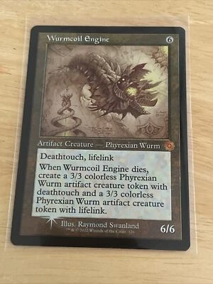 Magic the Gathering-Wurmcoil Engine - The Brothers' War: Retro Frame Artifacts - Image 1 of 3