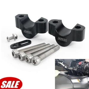 For Yamaha Tracer 9 GT+ 2023-2025 CNC 3/4" Handlebar Risers /1-1/8" Bar Clamps - Picture 1 of 24