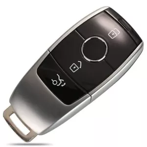 3 Buttons Flip Keyless Entry Remote Folding Key Fob Shell For Mercedes C200 E260 - Picture 1 of 5