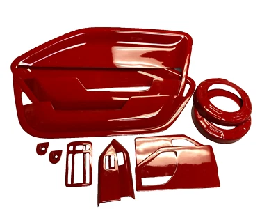 2005 Ford Mustang Red 12pc. Door Panel Kit - Image 1 of 4