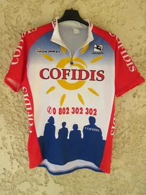 Maillot cycliste COFIDIS 1998 GIORDANA shirt maglia vintage XXXL - Photo 1/4