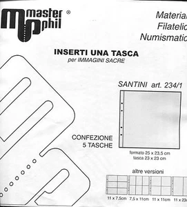 Fogli per Immagini sacre a TASCA INTERAI- Ditta Masterphil - Imagen 1 de 1