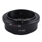 FD Lens To Sony NEX E Mount Adapter A9 A7 A7R A6500 A6300 A6600 5R 5C 5N Camera