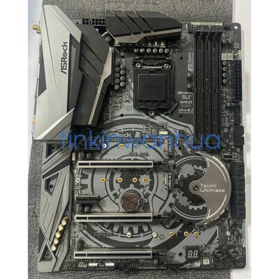 For ASRock Z390 Taichi Ultimate Motherboard LGA1151 PCIe3.0 HDMI DisplayPort ATX - Image 1 of 4