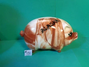 Alaska Clay/Pottery Souvenir Piggy Bank, Alaskan Made Enterprises-AME (Used/EUC) - Picture 1 of 13