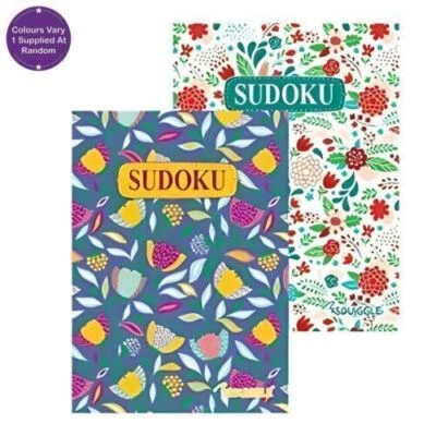 Squiggle A5  Floral Sudoku Assorted - Image 1 of 4
