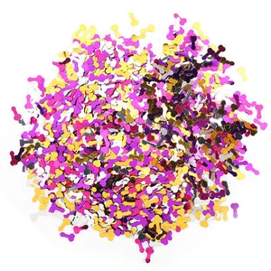 Bachelor Party Confetti Christmas Holiday Sequins Sprinkles Part Table Decor - Picture 1 of 12