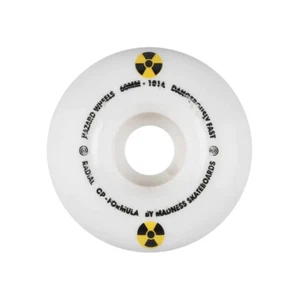 RUEDAS DE PELIGRO GIRO CP RADIAL 55 MM 101A Patineta Patín Poste Libre Apagado - Imagen 1 de 3
