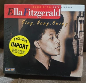 ELLA FITZGERALD SING ME A SWING SONG Sealed CD Jazz Great Import tower records - Picture 1 of 2