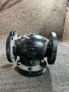 Milwaukee 125s 200 WOG Cast Iron Flanged Swing Check Valve InOut C96E Heavy Duty - Picture 1 of 8