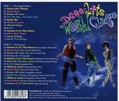 WORLD CLIQUE DELUXE 2CD EDITION by Dee-Lite - Image 1 of 2