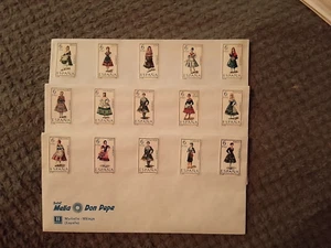 SPAIN FIRST DAY COVER 1968 CASTUMES - Picture 1 of 11