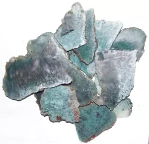 Lote de 500 quilates 100 % naturales al por mayor certificadas piedras preciosas ásperas sueltas musgo ágata - Imagen 1 de 4