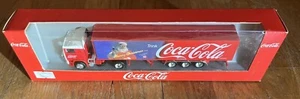 Coca-Cola HO Scale1:87 Tractor Trailer Vtg NIB German Made Merry Christmas Santa - Picture 1 of 4