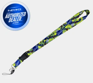 NEW NRG Limited Edition Camo Print and NRG Logo Lanyard LAN-008C - Picture 1 of 2