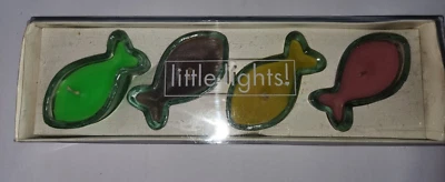 Royal Products Inc. Little Lights Fish Candles Summer Patio Decor Set of 4 - Image 1 of 4