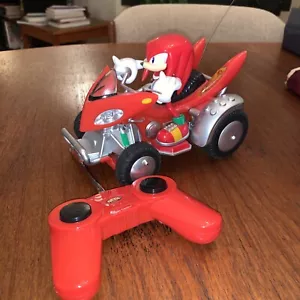 Sonic The Hedgehog Sega All-Stars Knuckles RC Radio Remote Controlled Racing Car - Picture 1 of 10